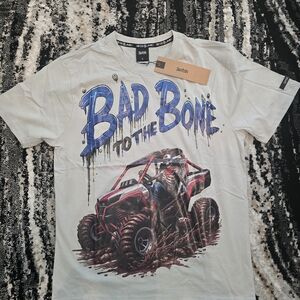 Switch Remarkable gray and blue graphic tee